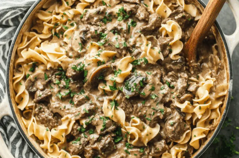 Easy Beef Stroganoff