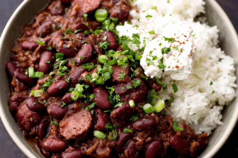 Instant Pot Red Beans and Rice